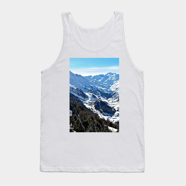 Obergurgl Hochgurgl Tirol Austrian Alps Austria Tank Top by Andy Evans Photos